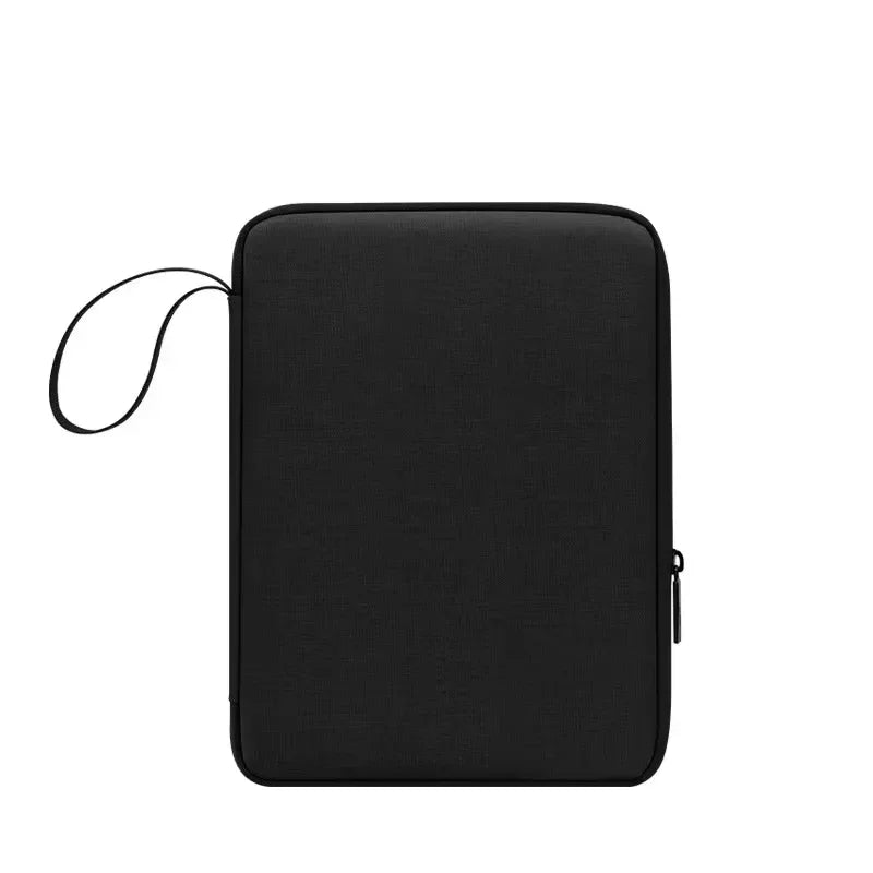 Solid Tablet Case For iPad Pro 12 9 11 13 inch Pouch iPad 10th 9th 8th 7th Generation Air 5 4 3 2021 2022 Waterproof Tablet Bag Peaceful Pleasures Health and Wellness Black for 10.5-11 Inch