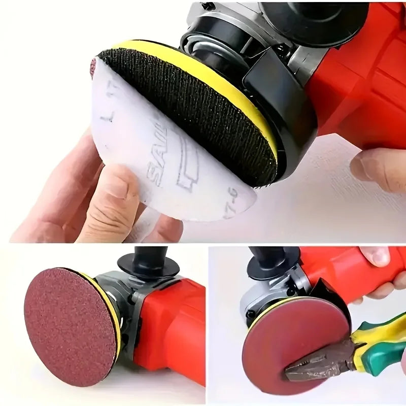 5-inch Circular Self-adhesive Sandpaper Disc Polishing Machine 60-800