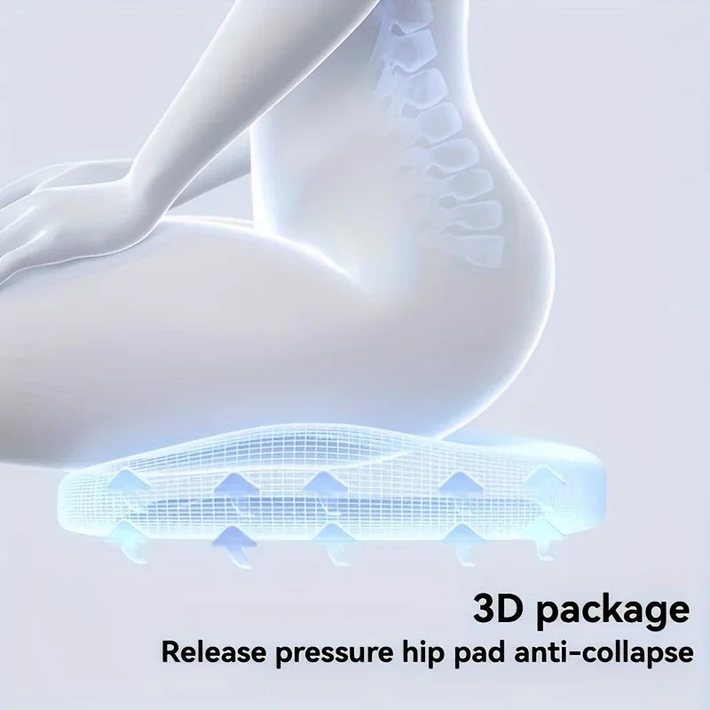 Ergonomic Memory Foam Seat Cushion | Car & Office Chair