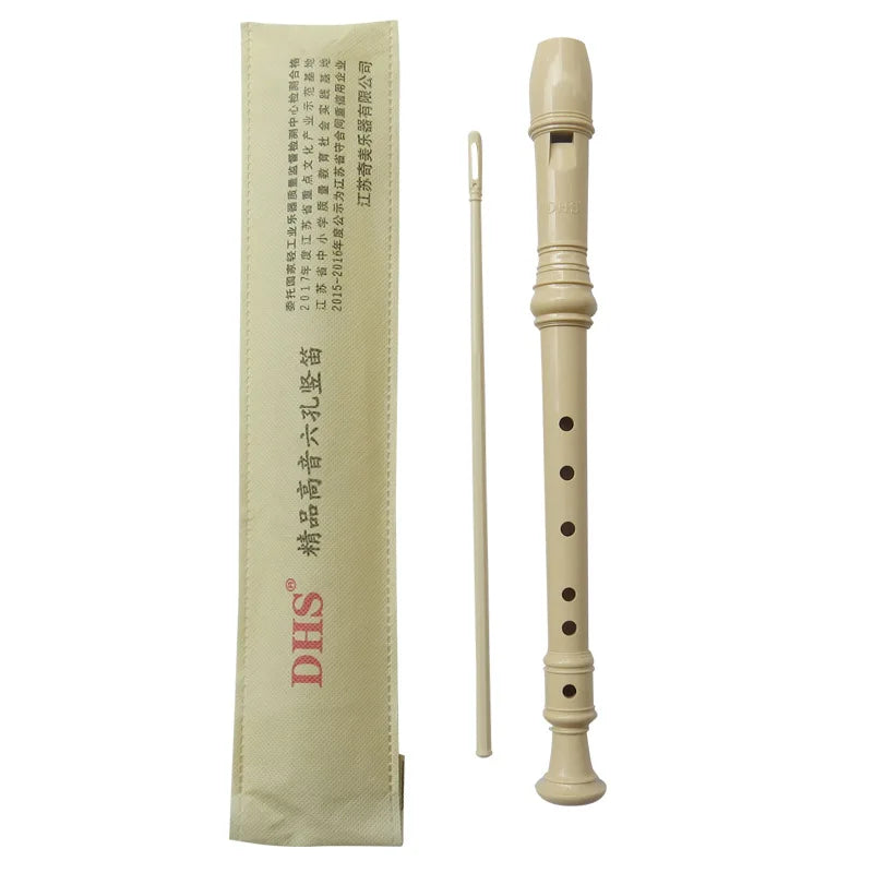 Professional Treble Flute 6 8-Hole Soprano Recorder ABS Clarinet