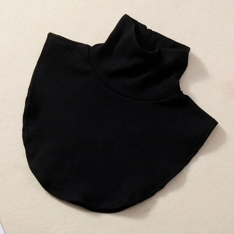 Detachable Turtleneck Collar Insert | Stretch Knit Layering Piece