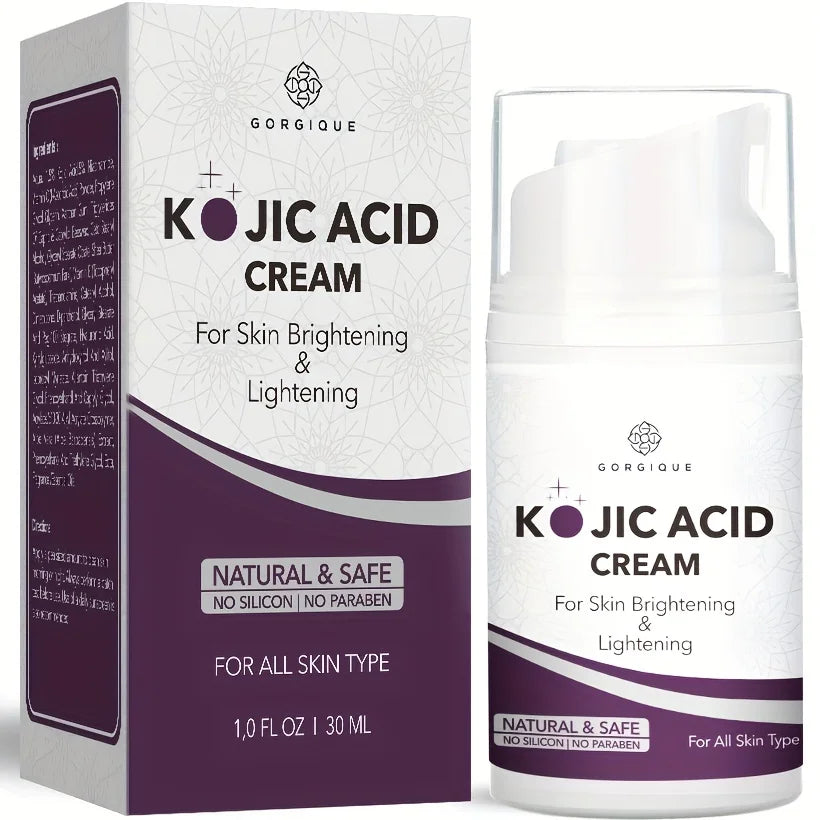 Kojic Acid Face Cream – Niacinamide, Vitamin E & Hyaluronic Acid
