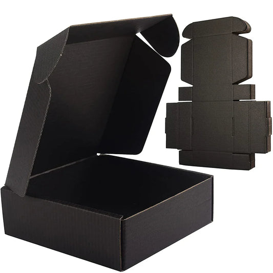 Black Corrugated Mailer Boxes | Small Business Shipping & Gifts Corrugated Mailer Box Oasis Select