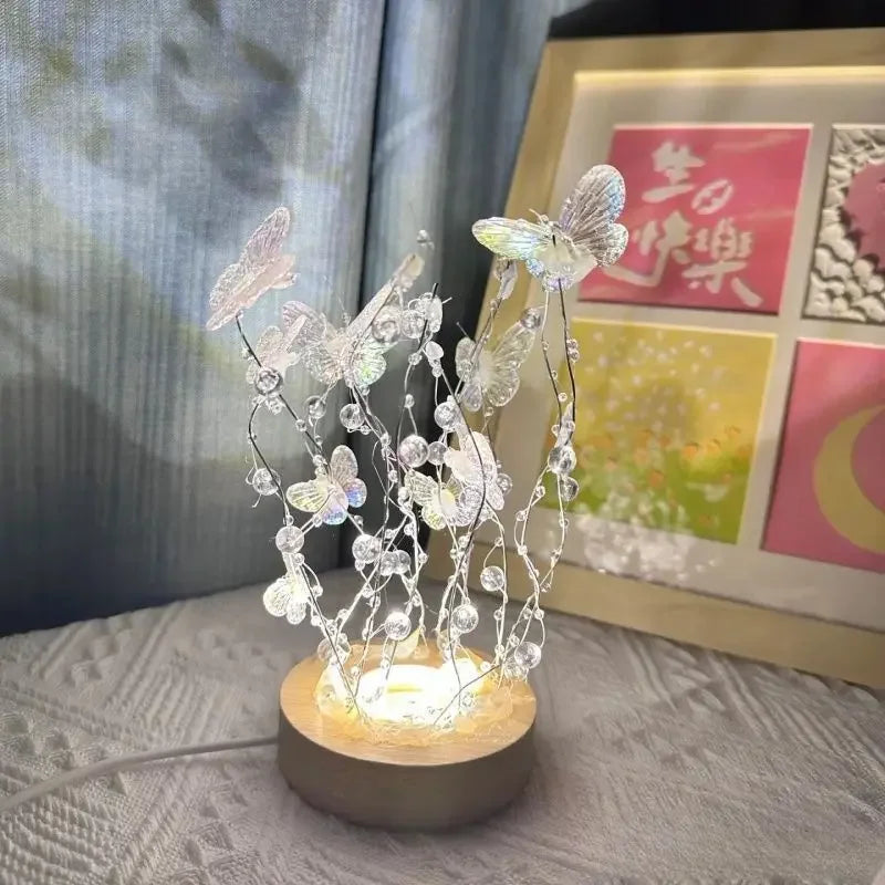 DIY Butterfly Night Light Kit – Romantic Bedside Lamp Gift