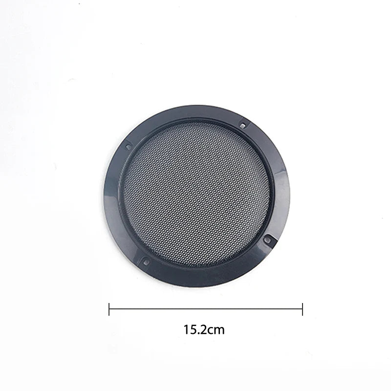 Speaker Grille Cover 2–10 Inch | Metal Mesh & Plastic Frame