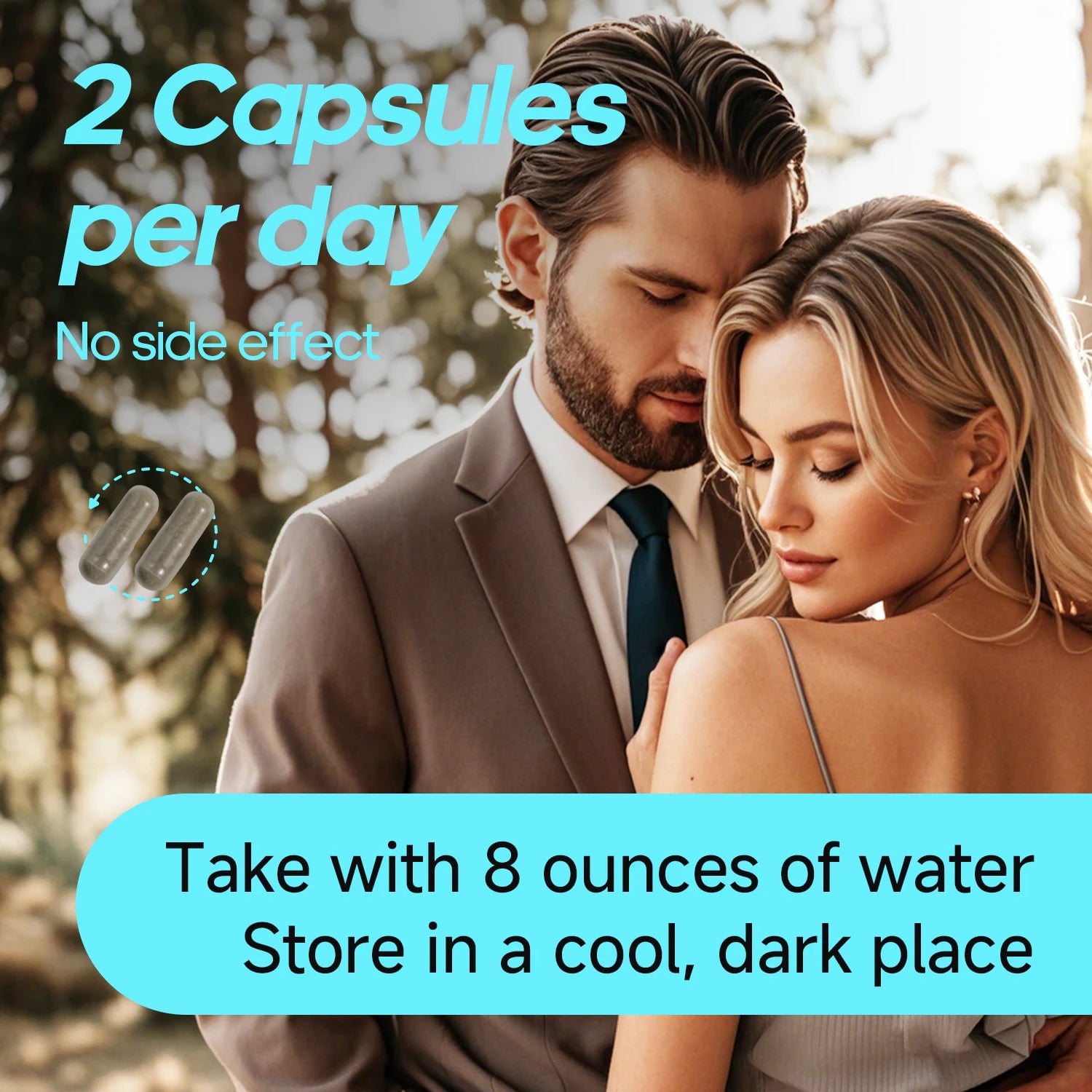 Men’s 20-in-1 Energy & Vitality Capsules – Horny Goat Weed, Maca, Oyster Extract & More | 60 Count Peaceful Pleasures Health and Wellness