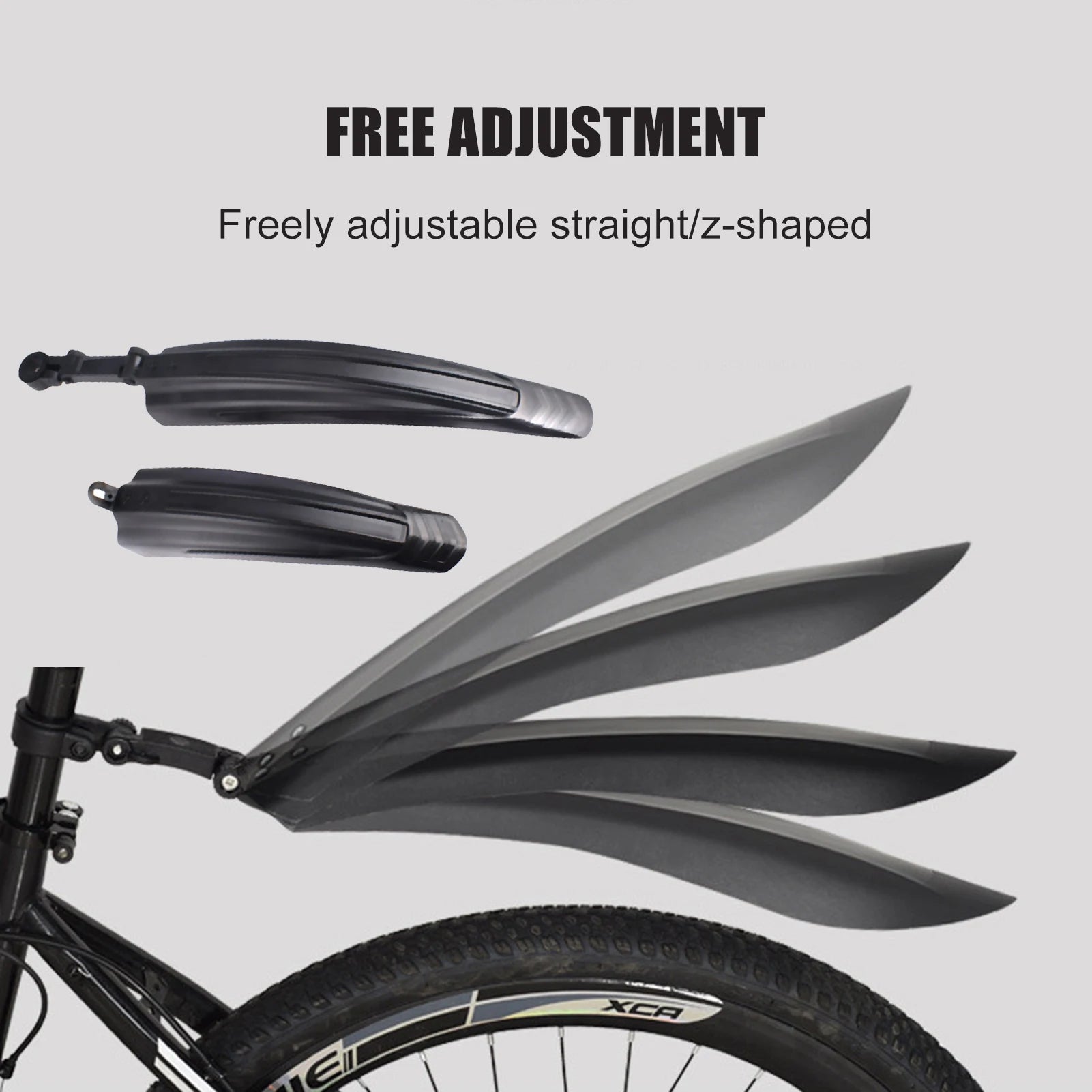 Adjustable Bicycle Fenders Full Cover Thicken Widen Fenders Rain Protection for Mountain Road Bike Peaceful Pleasures Health and Wellness