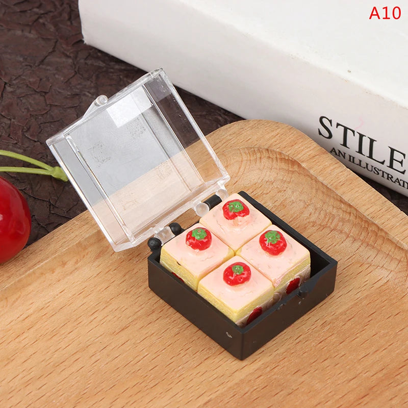 1:12 Dollhouse Miniature Dessert Cake Model | Food Scene Decor