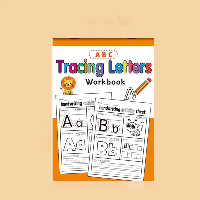 ABC Tracing Letters Workbook Fun Children's English Alphabet Book
