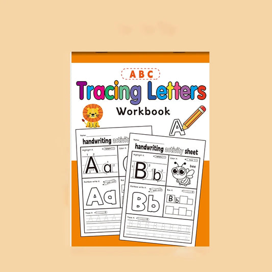 ABC Tracing Letters Workbook Fun Children's English Alphabet Book Peaceful Pleasures Health and Wellness Letters-1Book