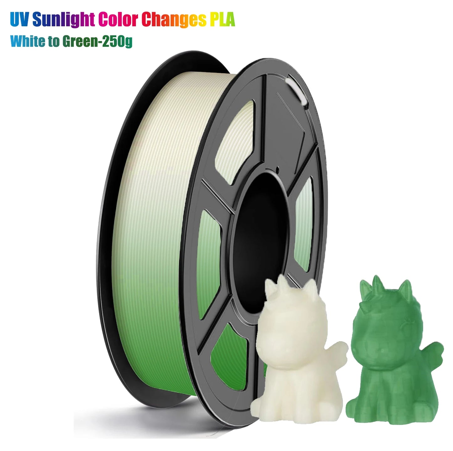 UV Color Changing PLA+ Filament 1.75mm 250g – DINGSUN 3D