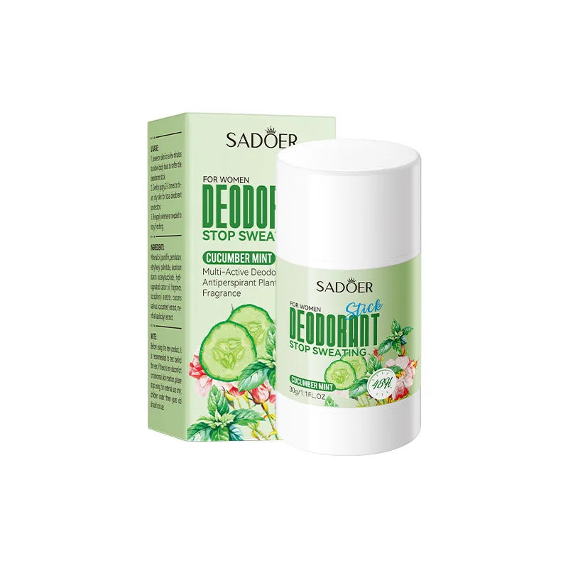 SADOER Women Anti-Sweat Deodorant Roller – Odor & Sweat Control