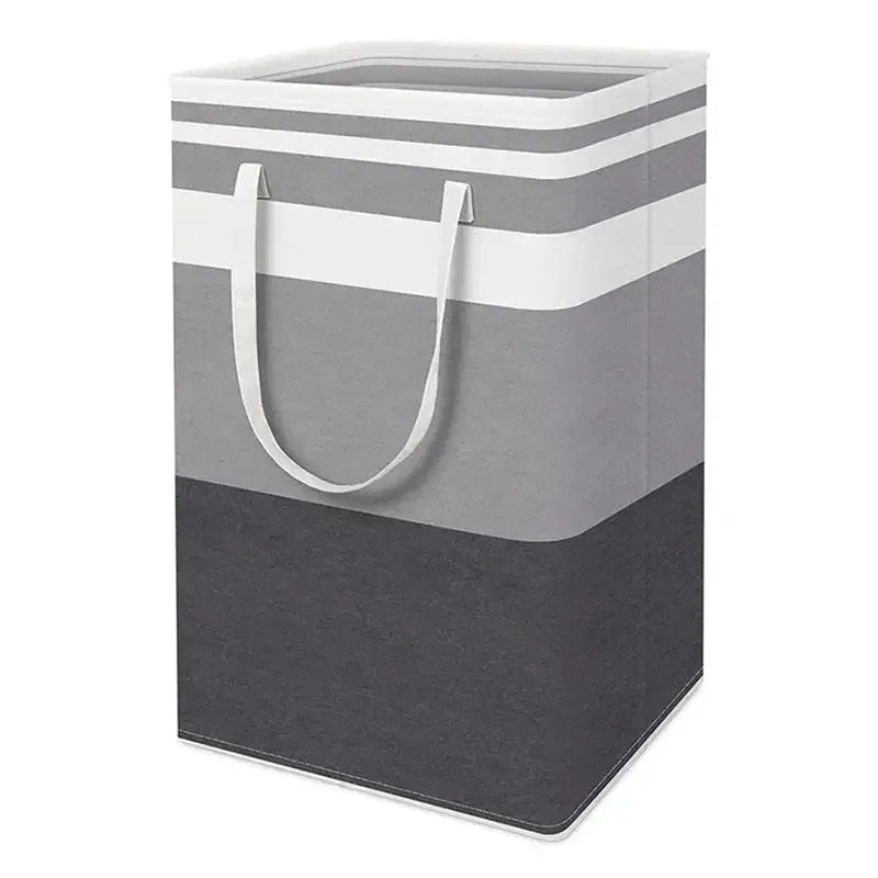 1-piece laundry basket large foldable laundry basket, independent waterproof clothing basket storage basket with easy to carry e Peaceful Pleasures Health and Wellness black