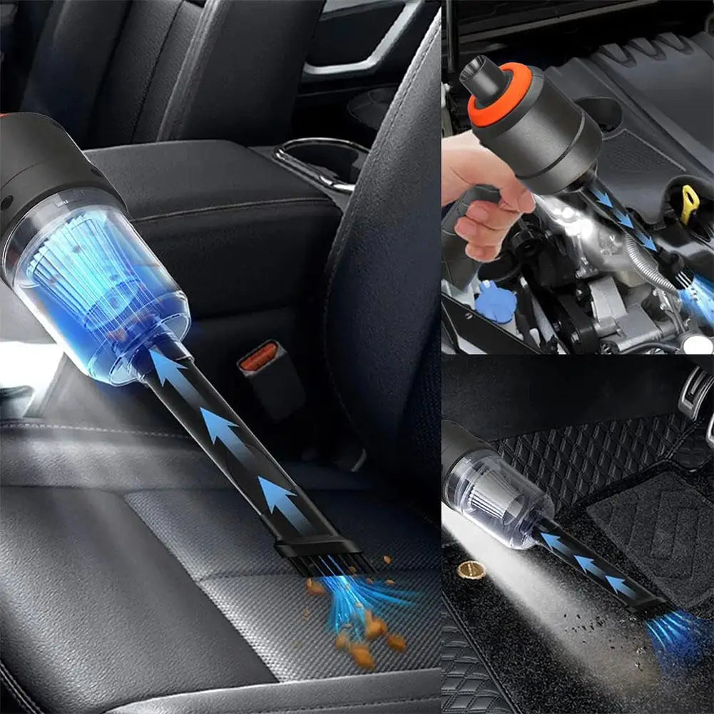 Wireless Car Vacuum Cleaner for Home and Auto Peaceful Pleasures Health and Wellness