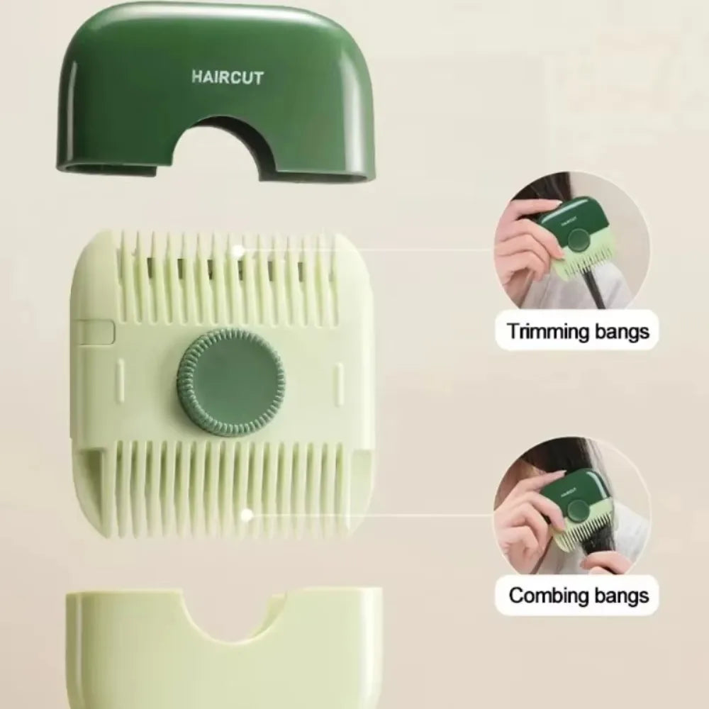 2 in 1 Baby Hair Cutting and Hairdressing Comb Manual Hair Trimmer for Baby Adult Double Edge Hair Razor Comb Portable Combs Peaceful Pleasures Health and Wellness