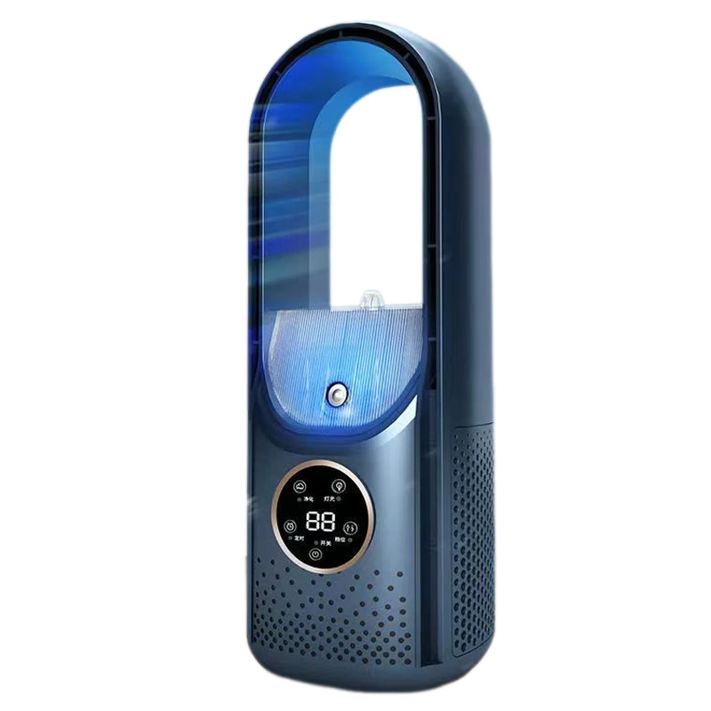 3-in-1 Portable Mini Air Cooler Fan & Humidifier | USB Desk Fan