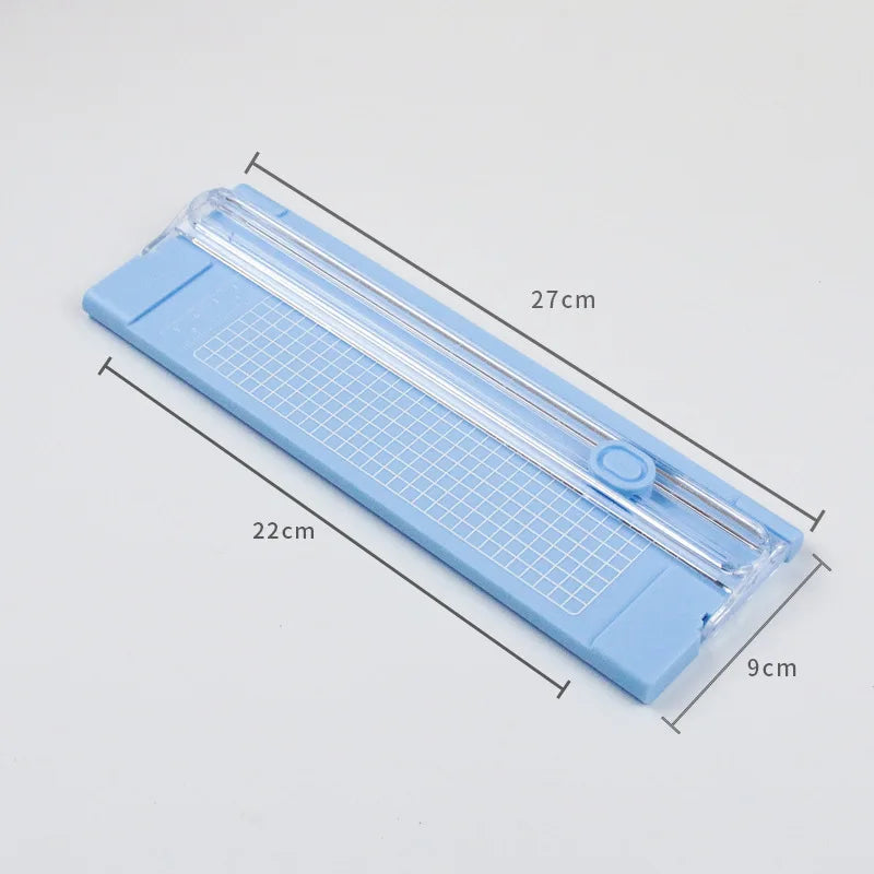 A4 Paper Trimmer Security Safeguard Side Ruler Portable Straight Edge