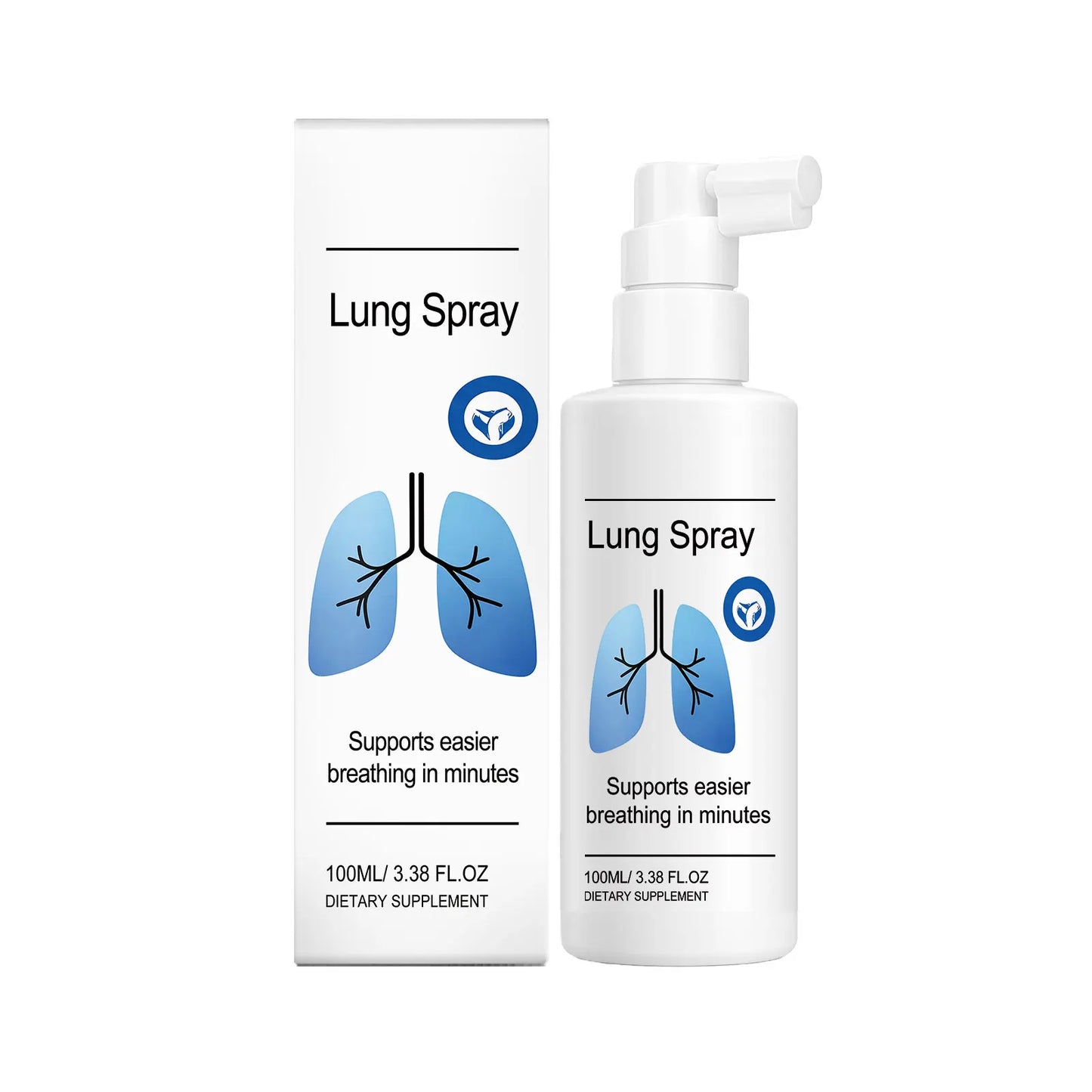 Organic Herbal Lung Cleansing Spray – Throat & Mucus Relief