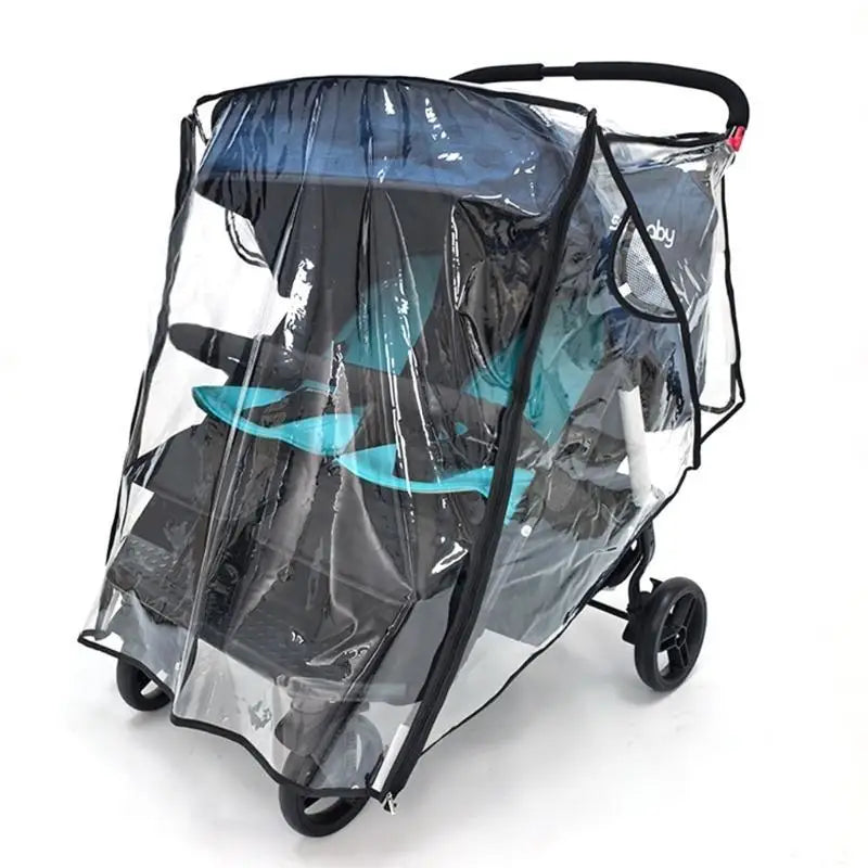 EVA Stroller Rain Cover | 360° Waterproof, Breathable & Pocket