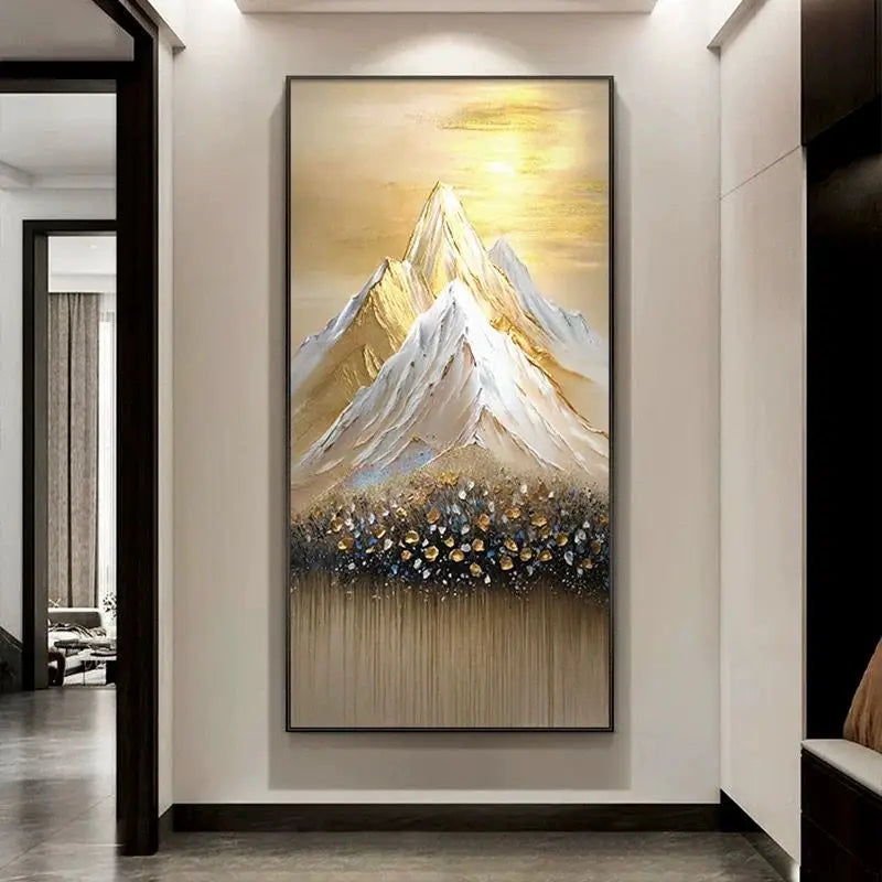 Abstract Rizhao Jinshan Abstrac Texture Oil Painting, Living Room Hanging Painting, Sofa Background Wall, High Quality Corridor Peaceful Pleasures Health and Wellness No frame 60cmx90cm