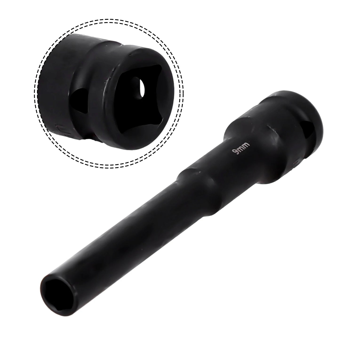 1 Drive Deep Impact Hex Socket Extra Bolt Nut Driver Bit 8- Spanner