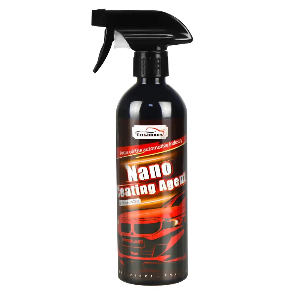10H Ceramic Car Coating 500ML 9H Nano Liquid Glass Plated Crystal Hydrophobic Waterproof Polishing Paint Hardness Car Polish Wax Peaceful Pleasures Health and Wellness 500ml