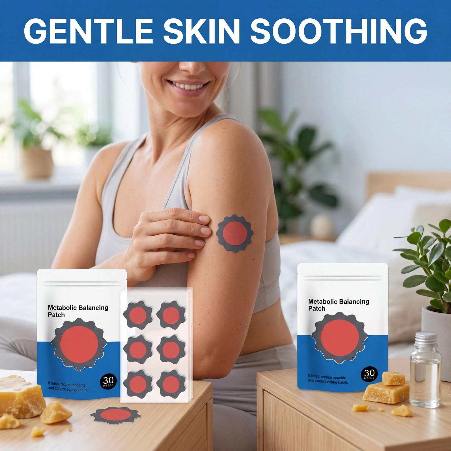 30 Day Wellness Program patch efficent shaping Body Contour Daily Care Portable Balance Metabolism patches Body Wellness support Peaceful Pleasures Health and Wellness