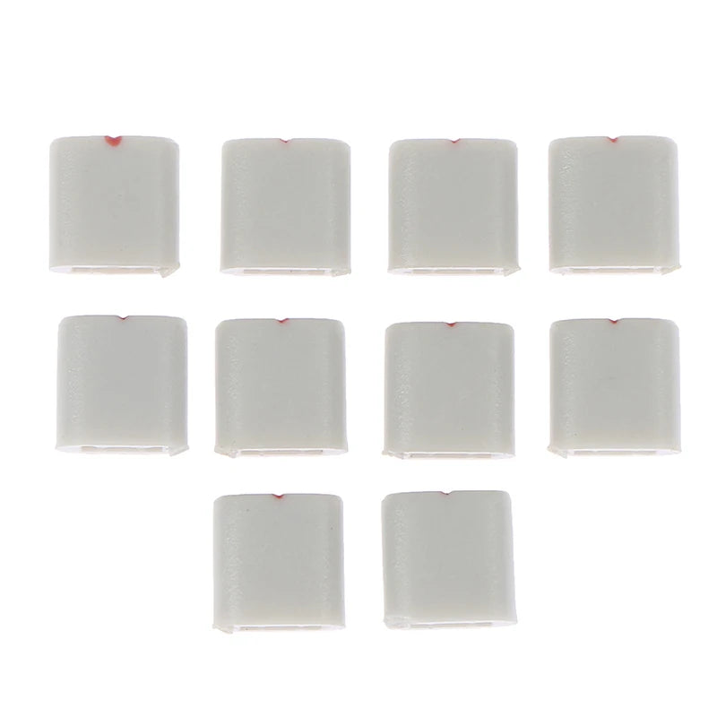 New 10pcs Equalizer Potentiometer Fader Cap / Hole 4MM Gray Red / Plastic Handle Straight Potentiometer Fader Knob Cap Peaceful Pleasures Health and Wellness