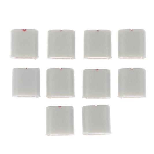 New 10pcs Equalizer Potentiometer Fader Cap / Hole 4MM Gray Red / Plastic Handle Straight Potentiometer Fader Knob Cap Peaceful Pleasures Health and Wellness