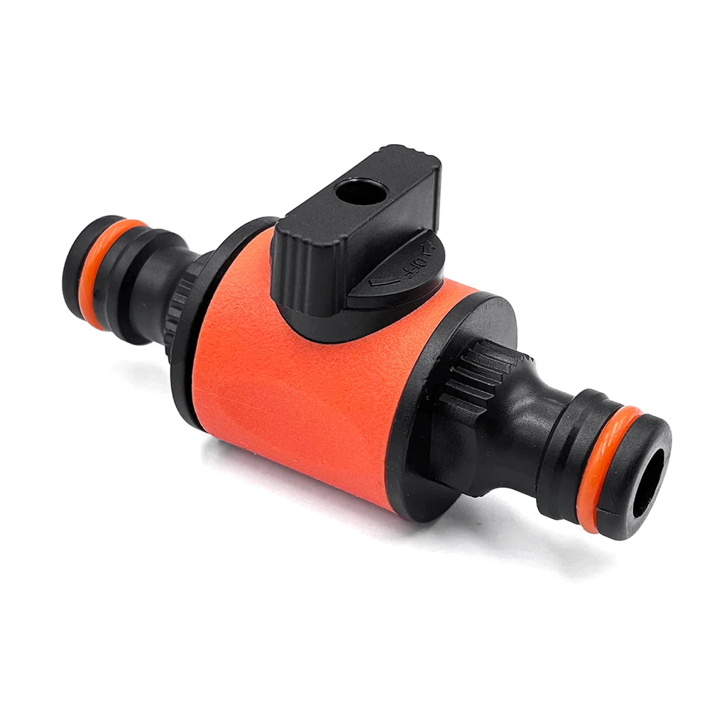 2PC Garden Hose Pipe Tap Shut Off Valve Fitting Connector Pipe Coupler Stop Water Connection Repair Joint Irrigation System Adap Peaceful Pleasures Health and Wellness