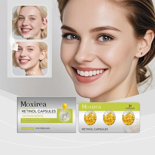 21 Retinol serum capsules Spot Acne Wrinkle Remover Firming Whitening Hyaluronic Acid Essence Skin Care New style Peaceful Pleasures Health and Wellness