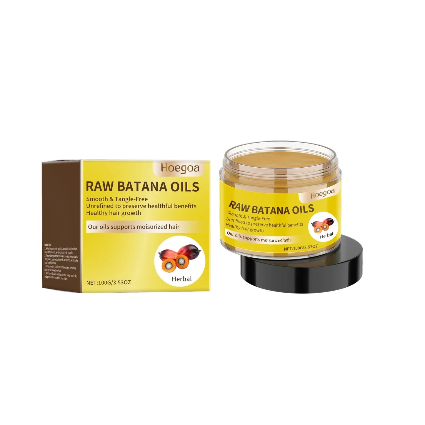 HOEGOA Batana Ginger Hair Growth Mask – Scalp Treatment 100g