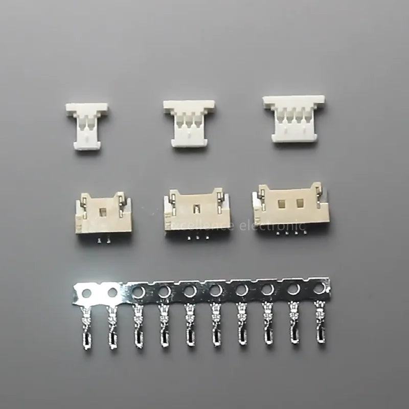 10 Sets MX1.25 51146 Connector 1.25mm Ultra-thin Type SMD Horizontal Socket + Housing + Terminals 2P 3P 4P 5P 6P Peaceful Pleasures Health and Wellness 6p