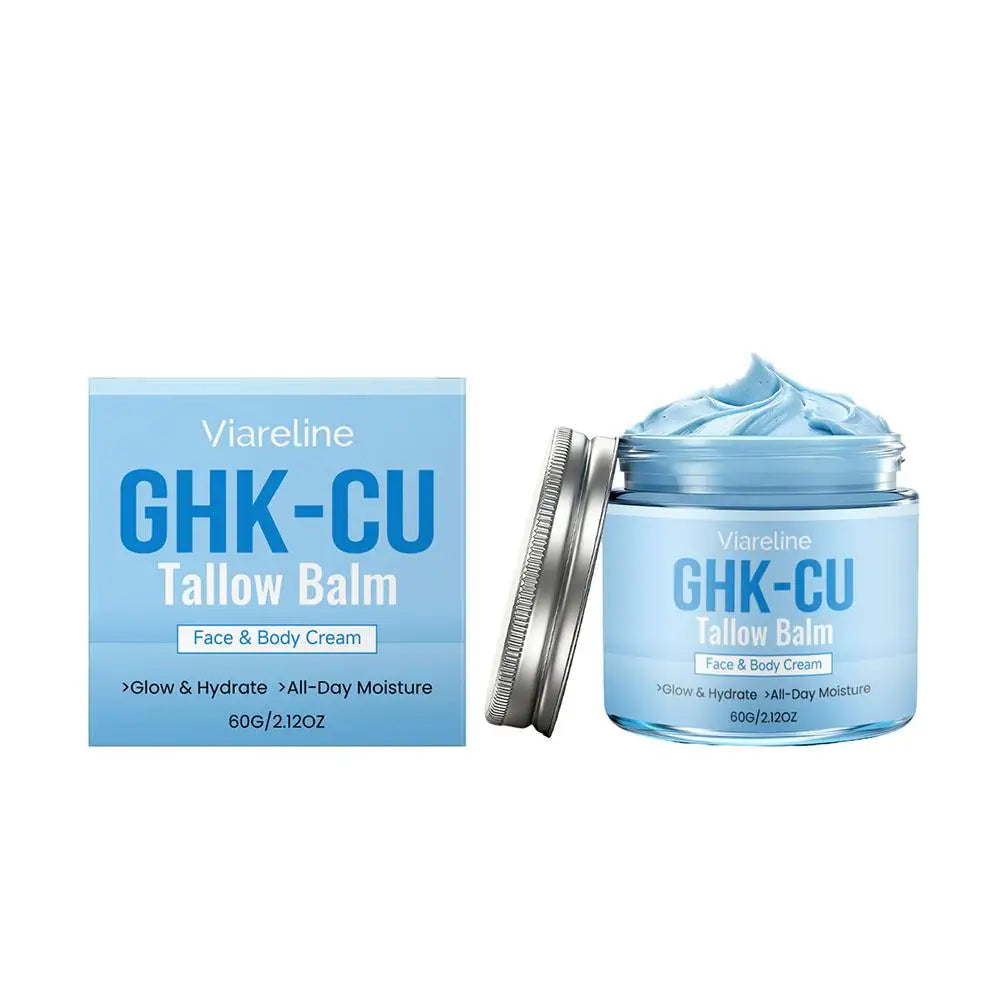 GHK-Cu Copper Peptide Tallow Balm – Face, Hands & Body Cream