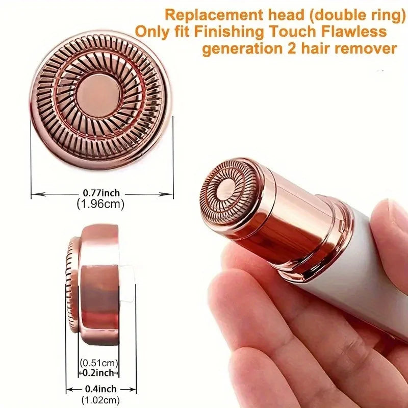 Flawless Finishing Touch Facial Hair Remover Replacement Heads