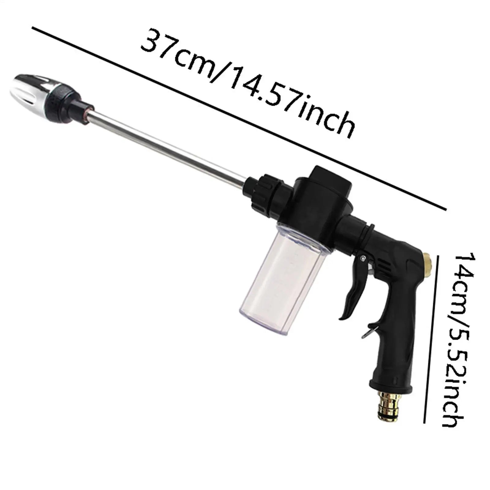 Cordless Power Washer Handheld Ergonomic Rust Resistant 360 Degree Adjustable Sprayer Hose Sprayer Nozzle for Car Yard Home Peaceful Pleasures Health and Wellness