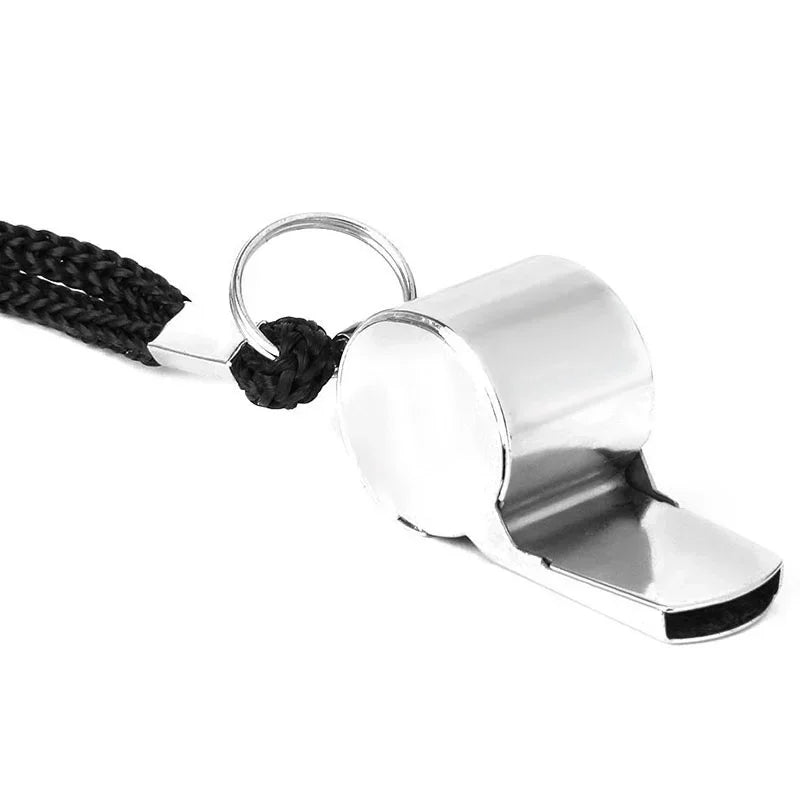Stainless Steel Whistle Party Referee Sports School Football Rugby