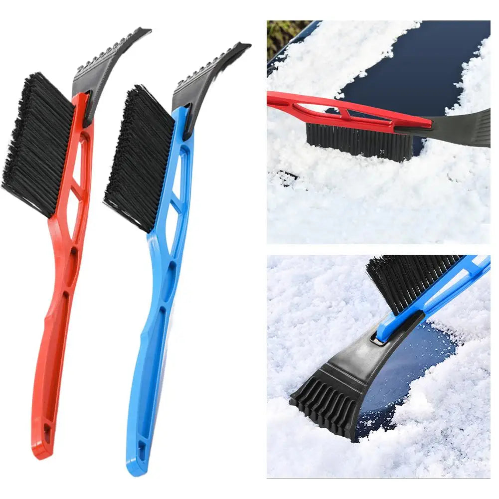 2-in-1 Car Snow Brush & Ice Scraper | Long Handle Winter Tool Car Snow Brush Peaceful Pleasures Health and Wellness