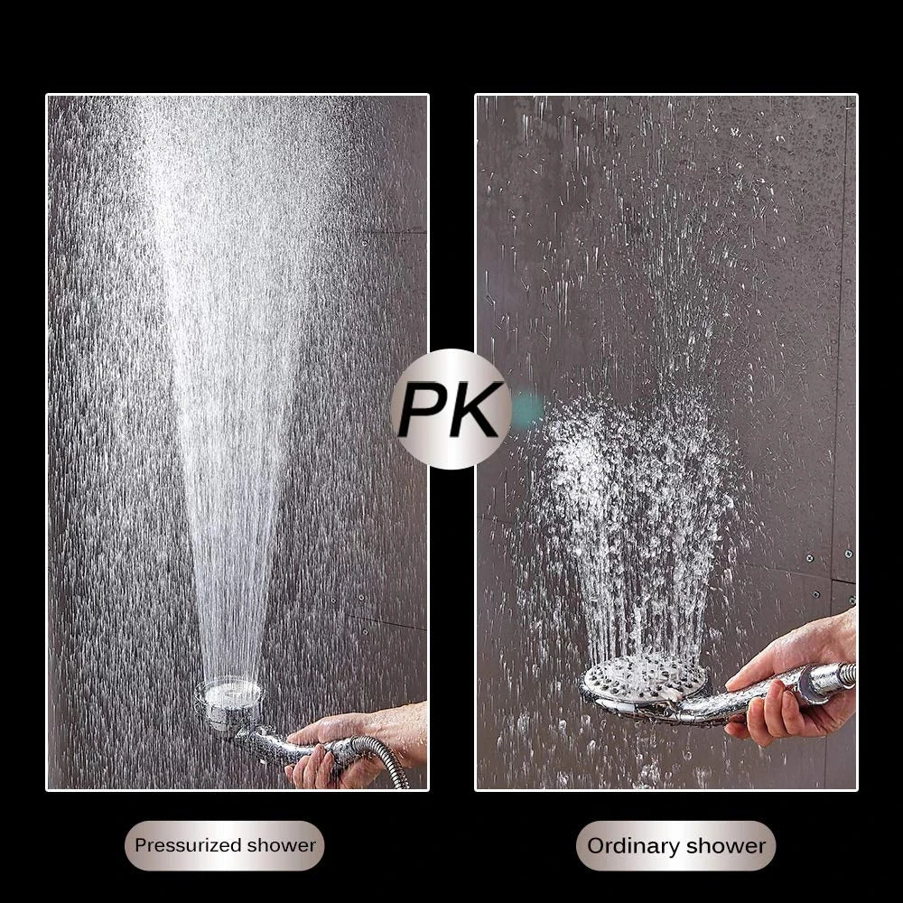 High Pressure 3-Mode Handheld Shower Head | Water Saving