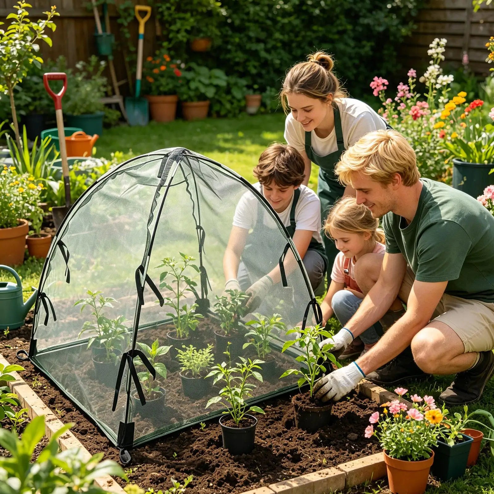 Plant Covers from Animals Sun-Proof Mesh Protector Garden Bird Netting Plant Covers for Vegetable Fruit Tree Tomato Strawberry Peaceful Pleasures Health and Wellness