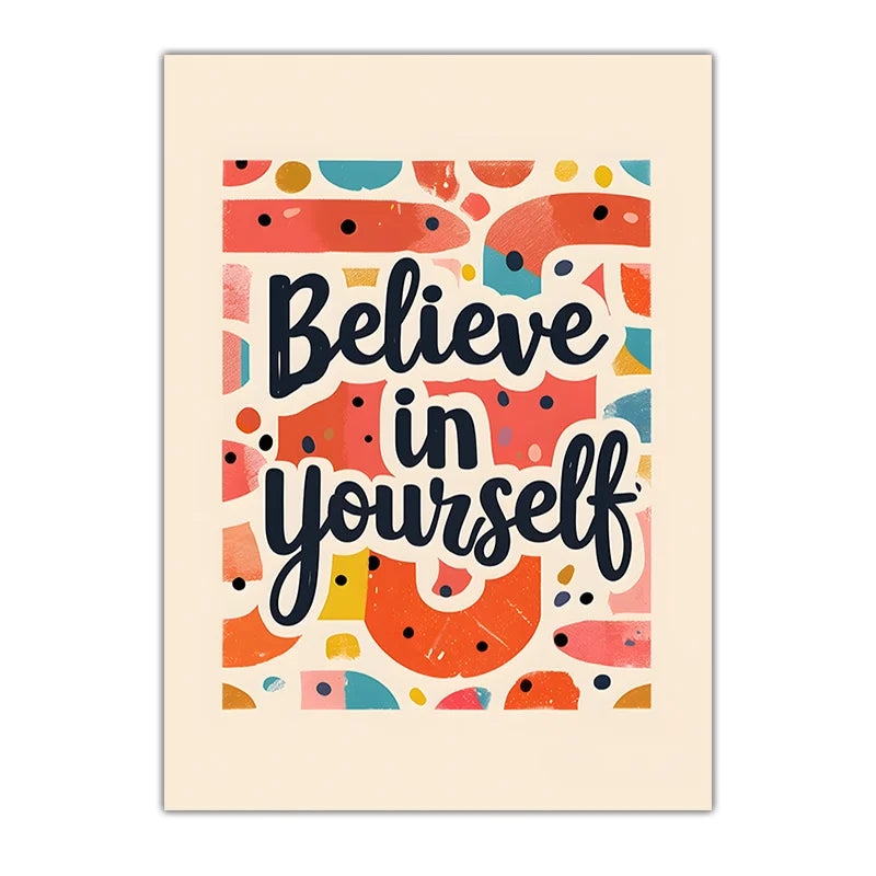 Nordic Motivational Canvas Wall Art | Colorful Inspirational Print Canvas Wall Art Peaceful Pleasures Health and Wellness 01 20x25cm No Frame China Mainland
