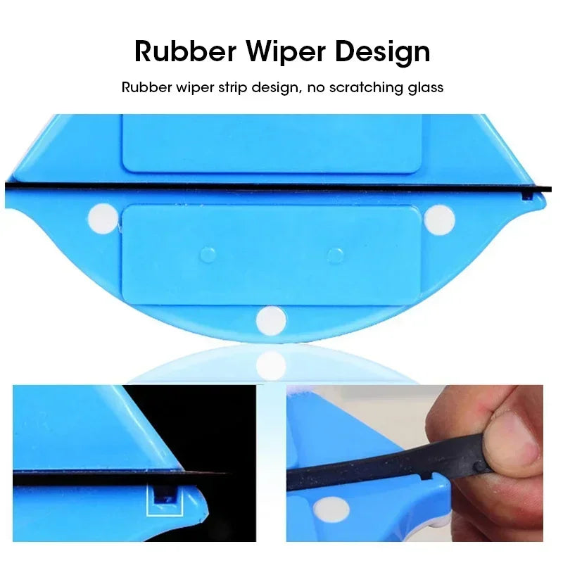 Magnetic Window Cleaner DoubleSide Automatic Glass Wiper Brush for Household High Rise Building Safety Cleaning Tool Peaceful Pleasures Health and Wellness