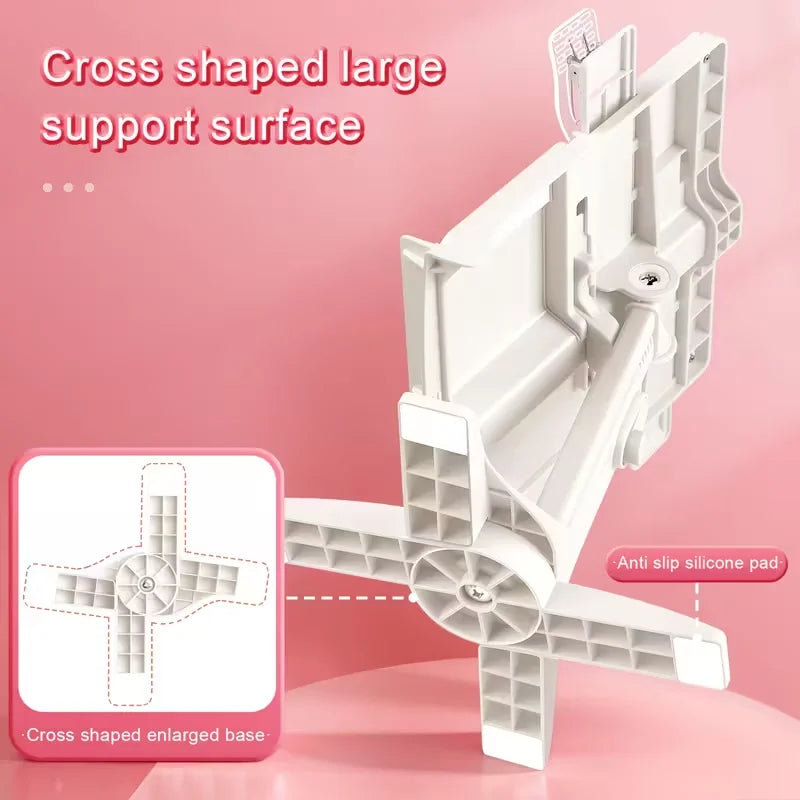 Ergonomic Adjustable Reading Stand Lightweight 2-in-1 Desktop