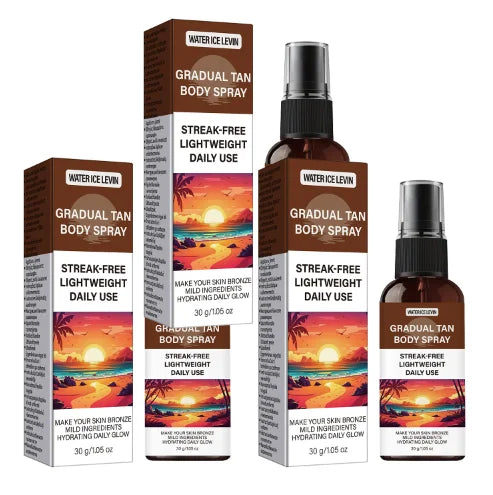 Gradual Tanning Spray – Streak-Free Hydrating Bronze Mist