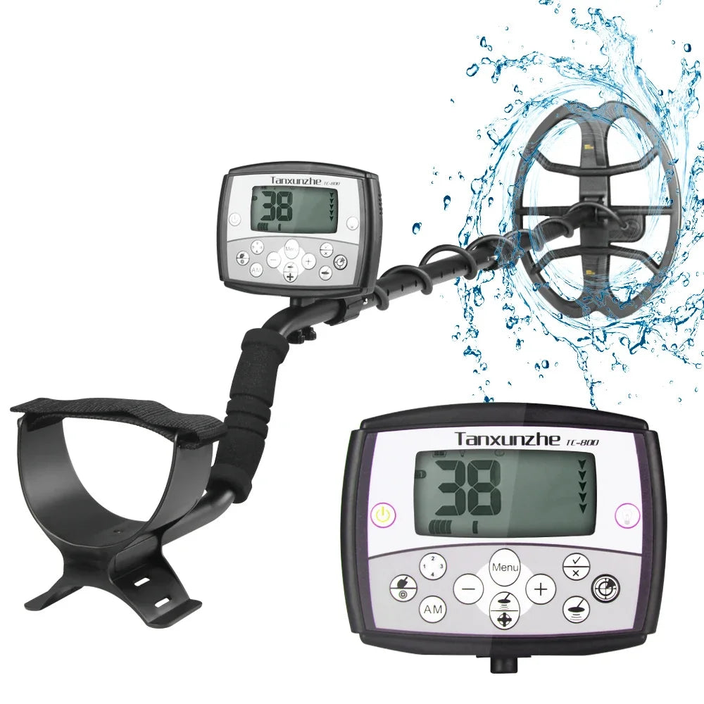 TC-800 Metal Detector Professional High sensitivity Gold Detector Treasure With Single frequency technology Peaceful Pleasures Health and Wellness TC-800