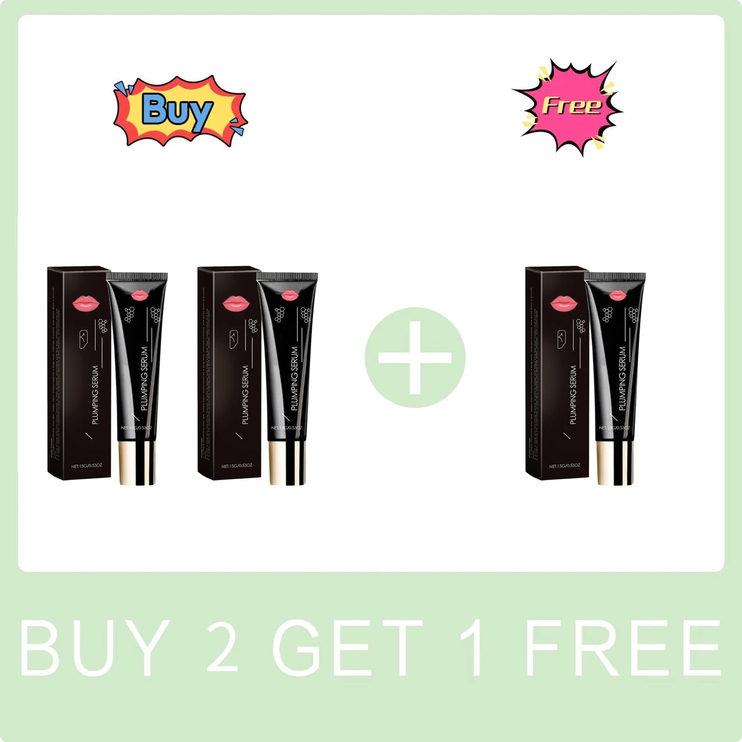 15g Plumping Lip Serum Volumising Increase Lip Elasticity Gloss Reduce Fine Lines Moisturizing Nourishing Sexy Lip Care Product Peaceful Pleasures Health and Wellness Buy 2 Get 1 Free