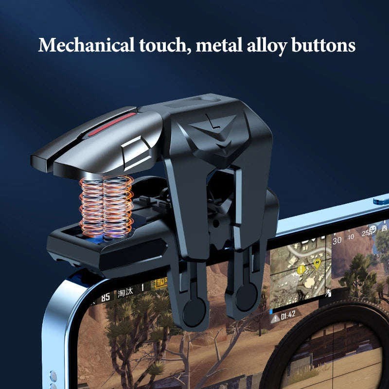 G21 Six Finger Linkage Chicken Eating Artifact Game Handles Auxiliary Keys Mobile Games Physical and Mechanical Keys Peaceful Pleasures Health and Wellness
