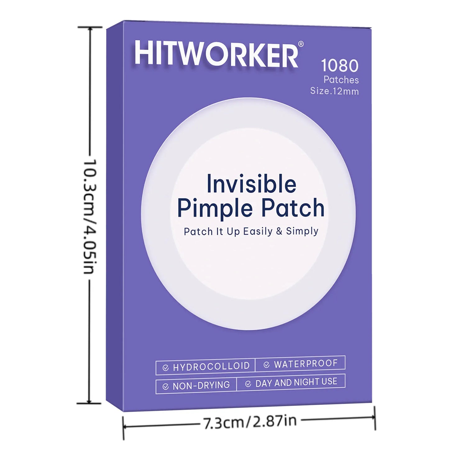 Hydrocolloid Acne Patches – Invisible, Waterproof | All Skin Types