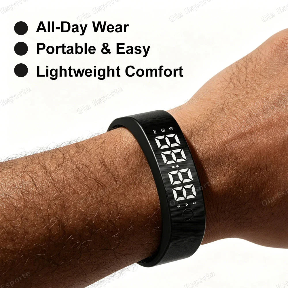 Ola Esporte LED Smart Band – Pedometer, Sleep Tracker & Alarm