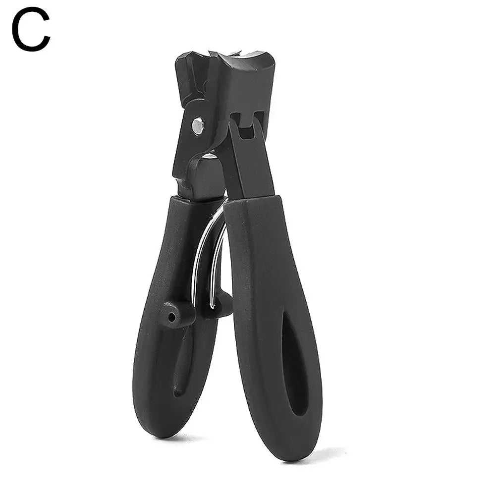 Ultra Sharp Stainless Steel Nail Clipper | Wide Jaw Anti-Splash
